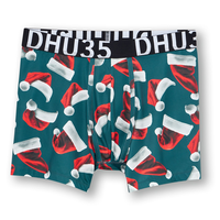 Denver Hayes Men's Fashion Printed Christmas Boxer Briefs