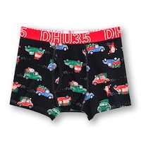 Denver Hayes Men's Cotton Stretch Christmas Boxer Briefs