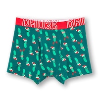 Denver Hayes Men's Cotton Stretch Christmas Boxer Briefs