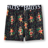 Denver Hayes Men's Loose Fit Christmas Boxer Briefs Front_Flat