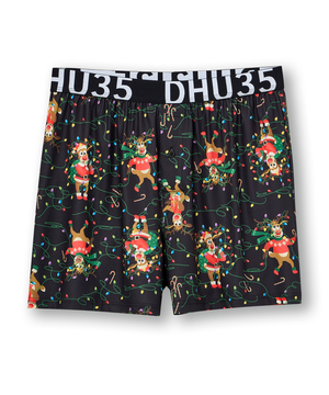 Denver Hayes Men's Loose Fit ChristmasBoxer Briefs