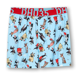 Denver Hayes Men's Loose Fit Christmas Boxer Briefs