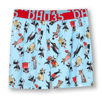 Denver Hayes Men's Loose Fit Christmas Boxer Briefs