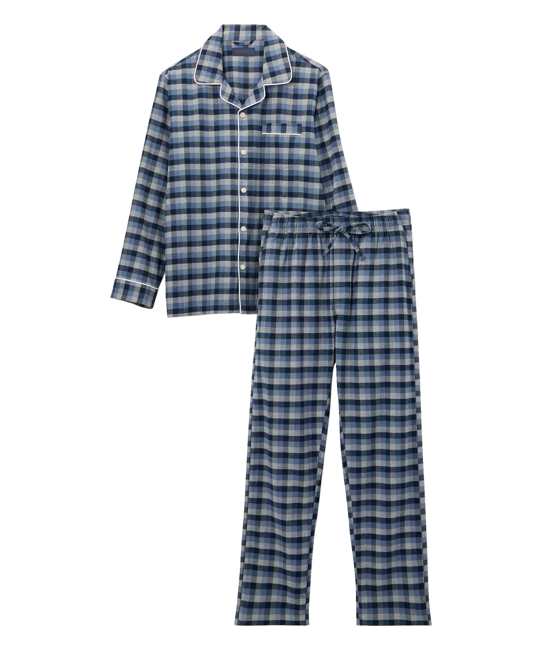Denver Hayes Men's Flannel Pajama Set
