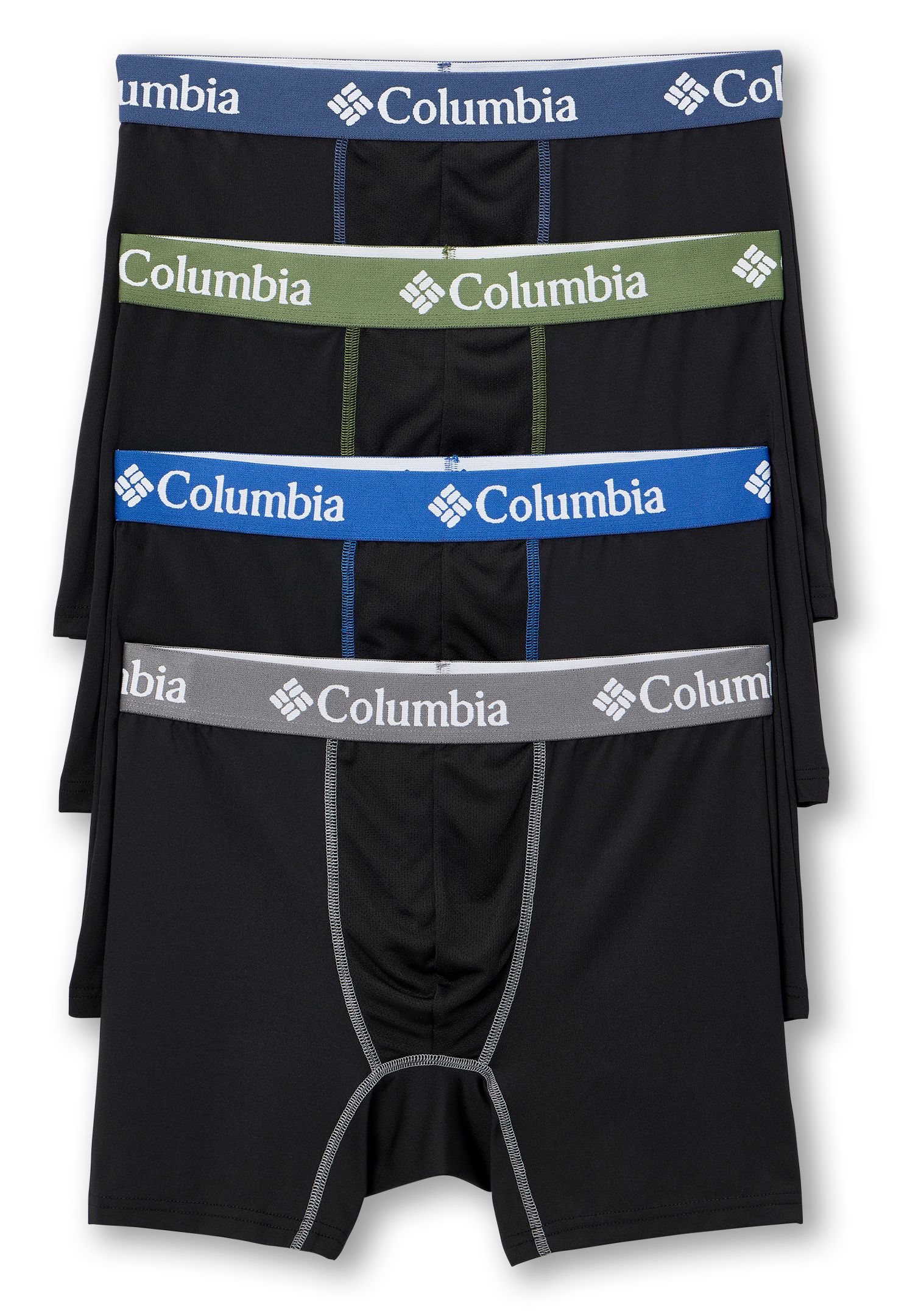 Columbia Men's Performance Stretch Boxers 4-pk