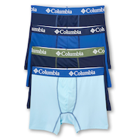 Columbia Men's Performance Stretch Boxers 4-pk