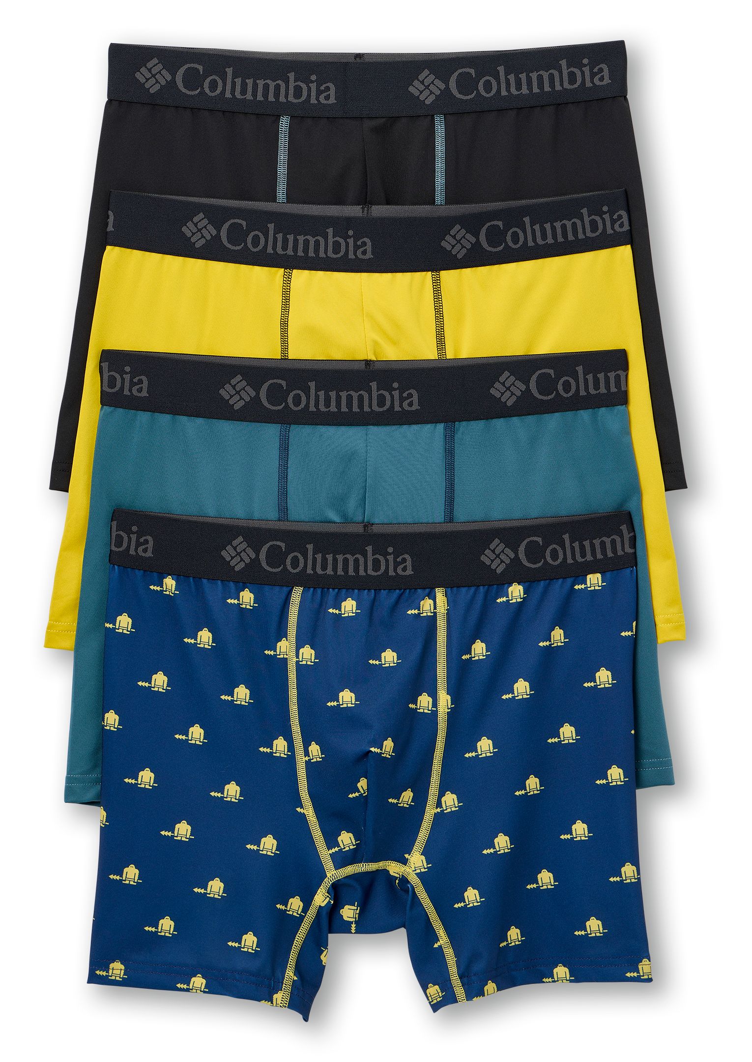 Columbia Men's Performance Stretch Boxers 4-pk
