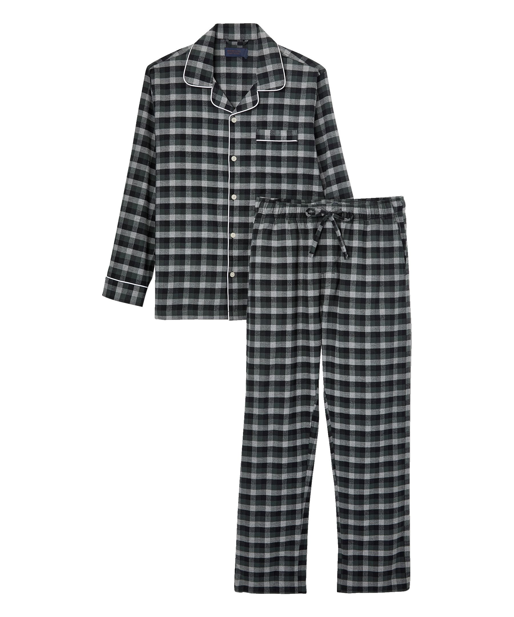 Ensemble de pyjama en flanelle pour hommes, Denver Hayes