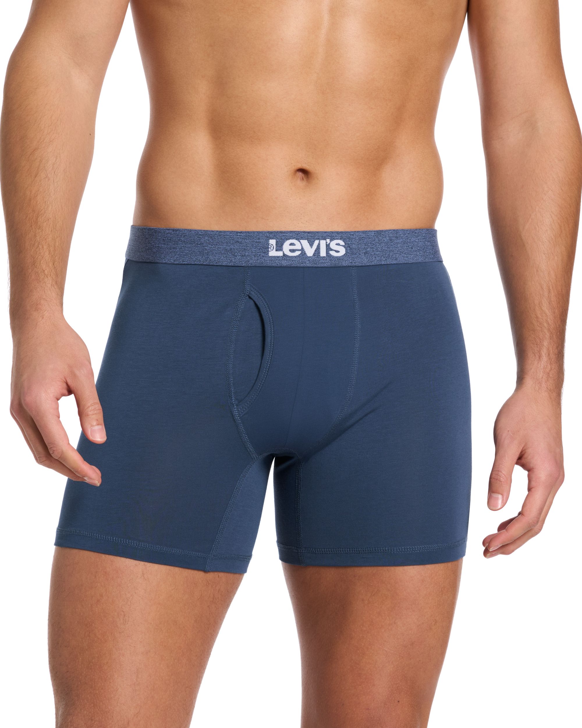 Levi's Men's 4 Pack Cotton Stretch Boxer Briefs
