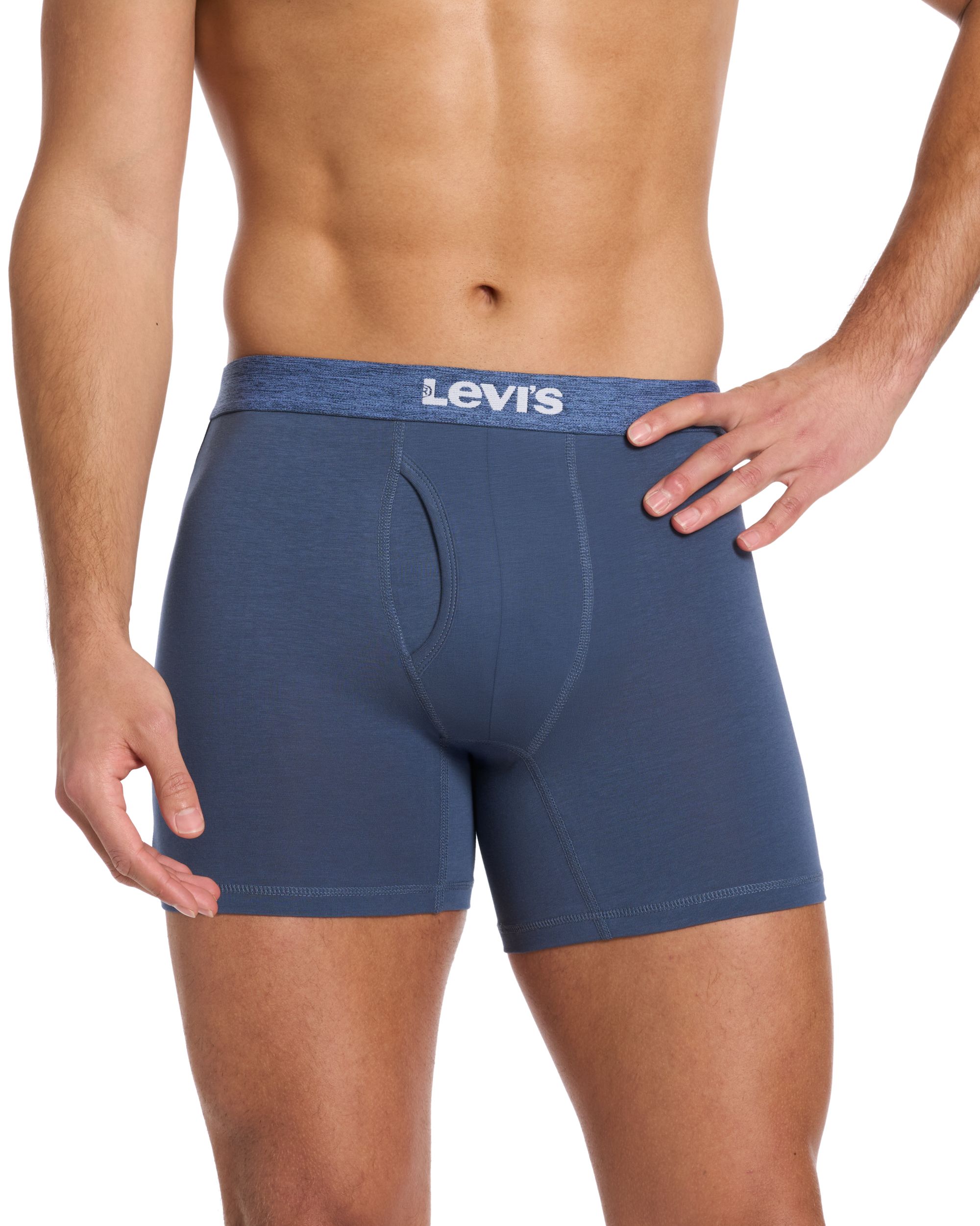 Levi's Men's 4 Pack Cotton Stretch Boxer Briefs