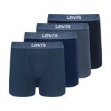 Levi's Men's 4 Pack Cotton Stretch Boxer Briefs Front_Flat