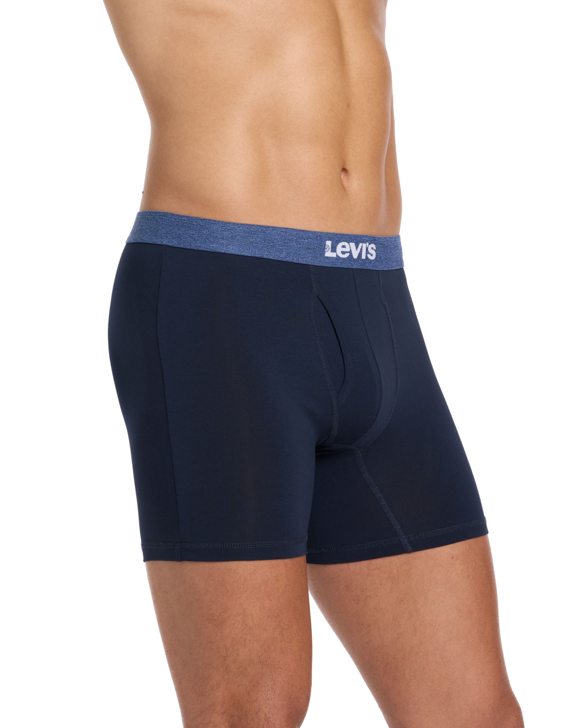Levi's Men's 4 Pack Cotton Stretch Boxer Briefs