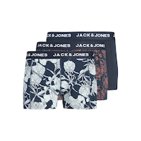 Jack & Jones Men's 3 Pack Jacabstract Flower Trunks Boxers