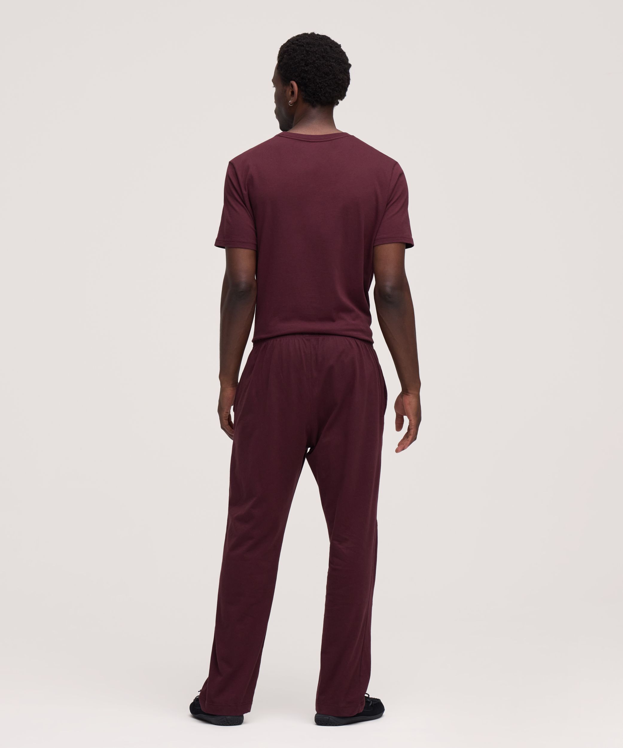 Pantalon de détente en jersey de couleur unie pour hommes, Denver Hayes, paquet de&nbsp;2
