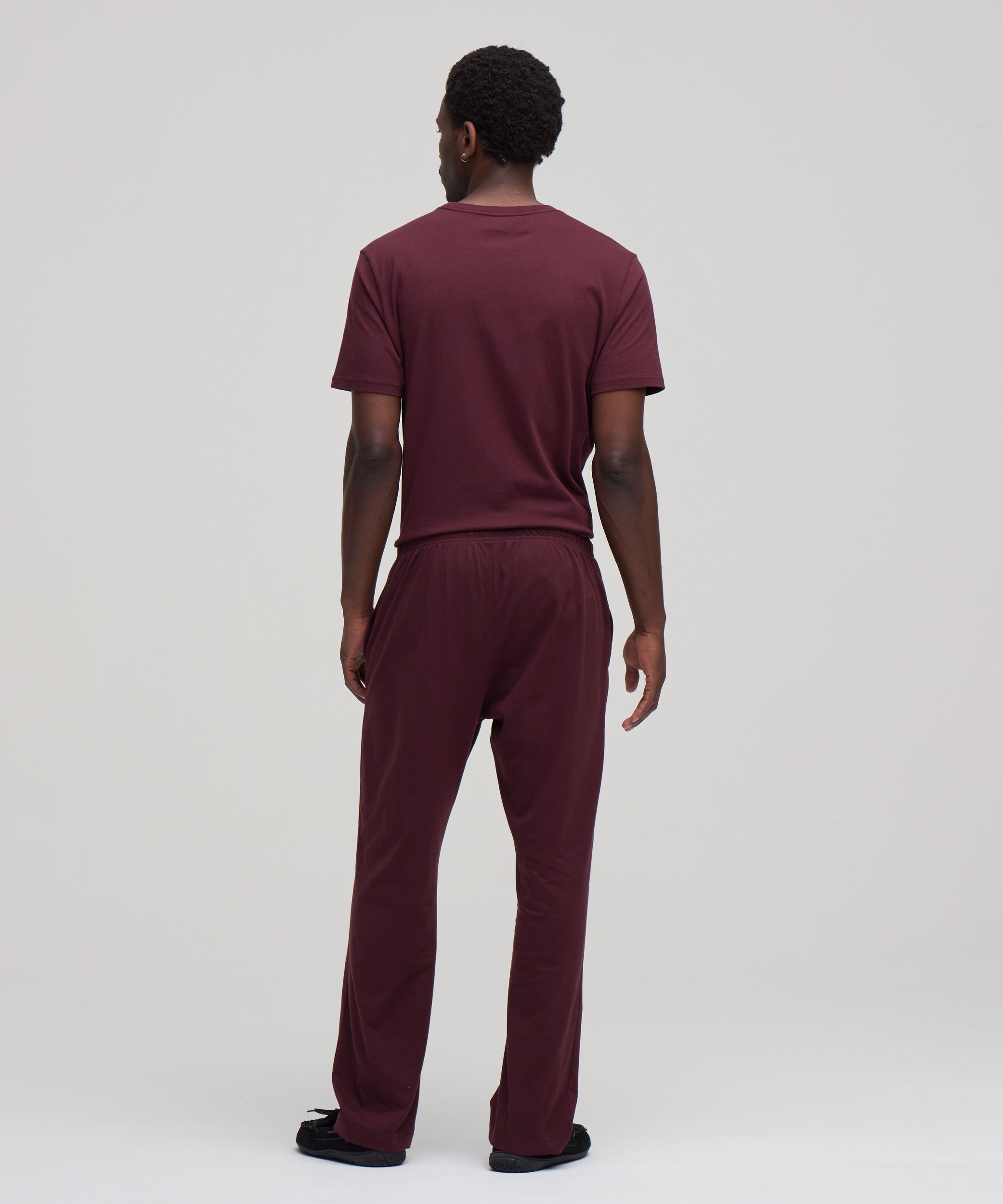 Pantalon de détente en jersey de couleur unie pour hommes, Denver Hayes, paquet de&nbsp;2
