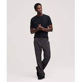Pantalon de détente en jersey de couleur unie pour hommes, Denver Hayes, paquet de&nbsp;2 Front_Flat