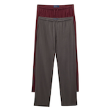 Denver Hayes Men's Solid Jersey Lounge Pants 2-pk Front_Flat
