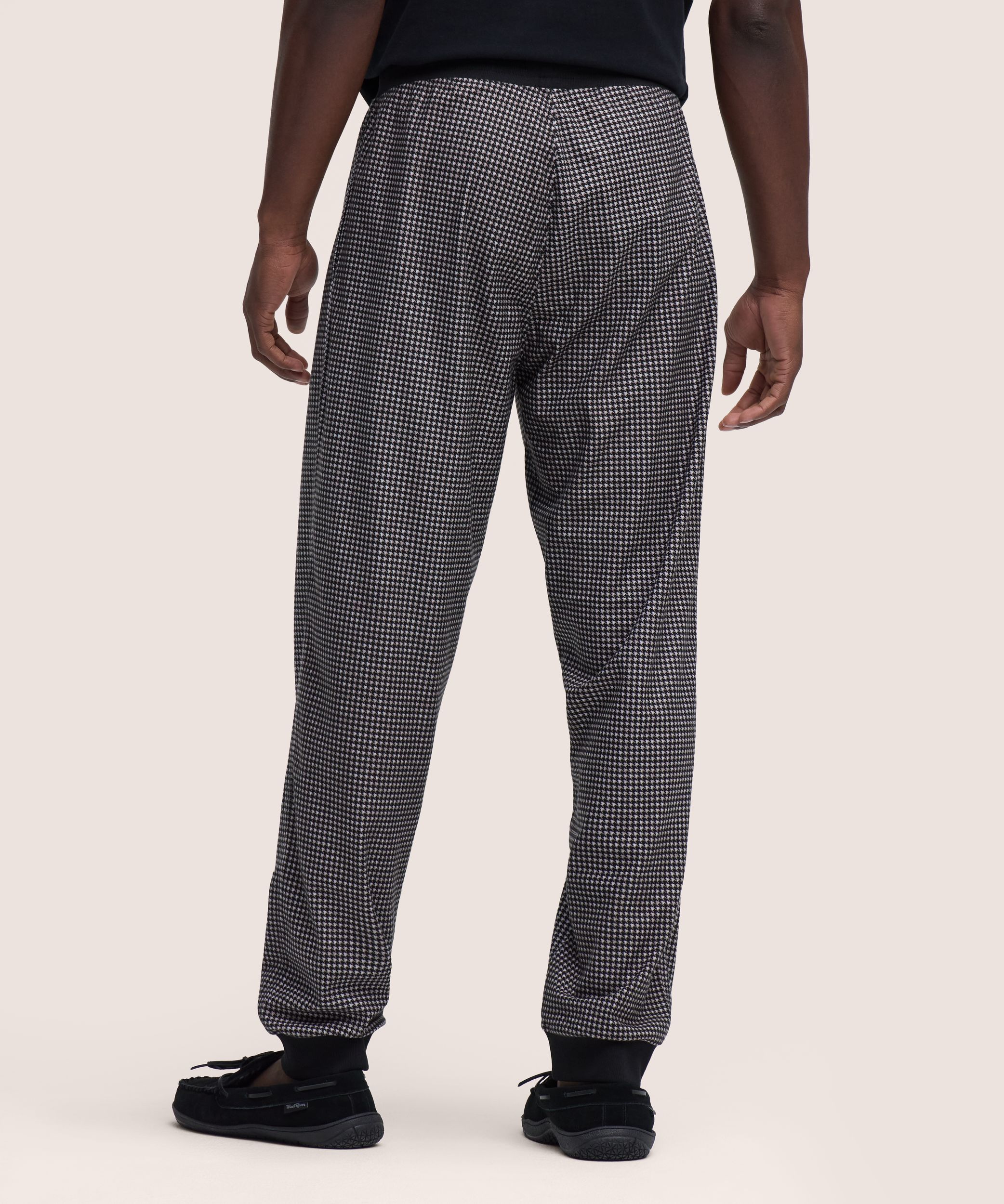 Pantalon de détente de style jogging en molleton à imprimé pour hommes, WindRiver