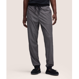 Pantalon de détente de style jogging en molleton à imprimé pour hommes, WindRiver Front_Flat
