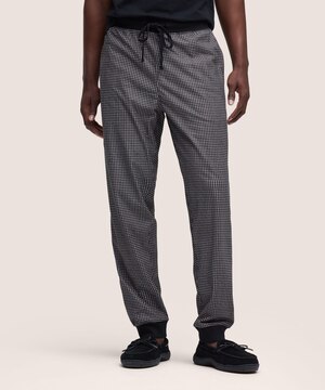 Pantalon de détente de style jogging en molleton à imprimé pour hommes, WindRiver