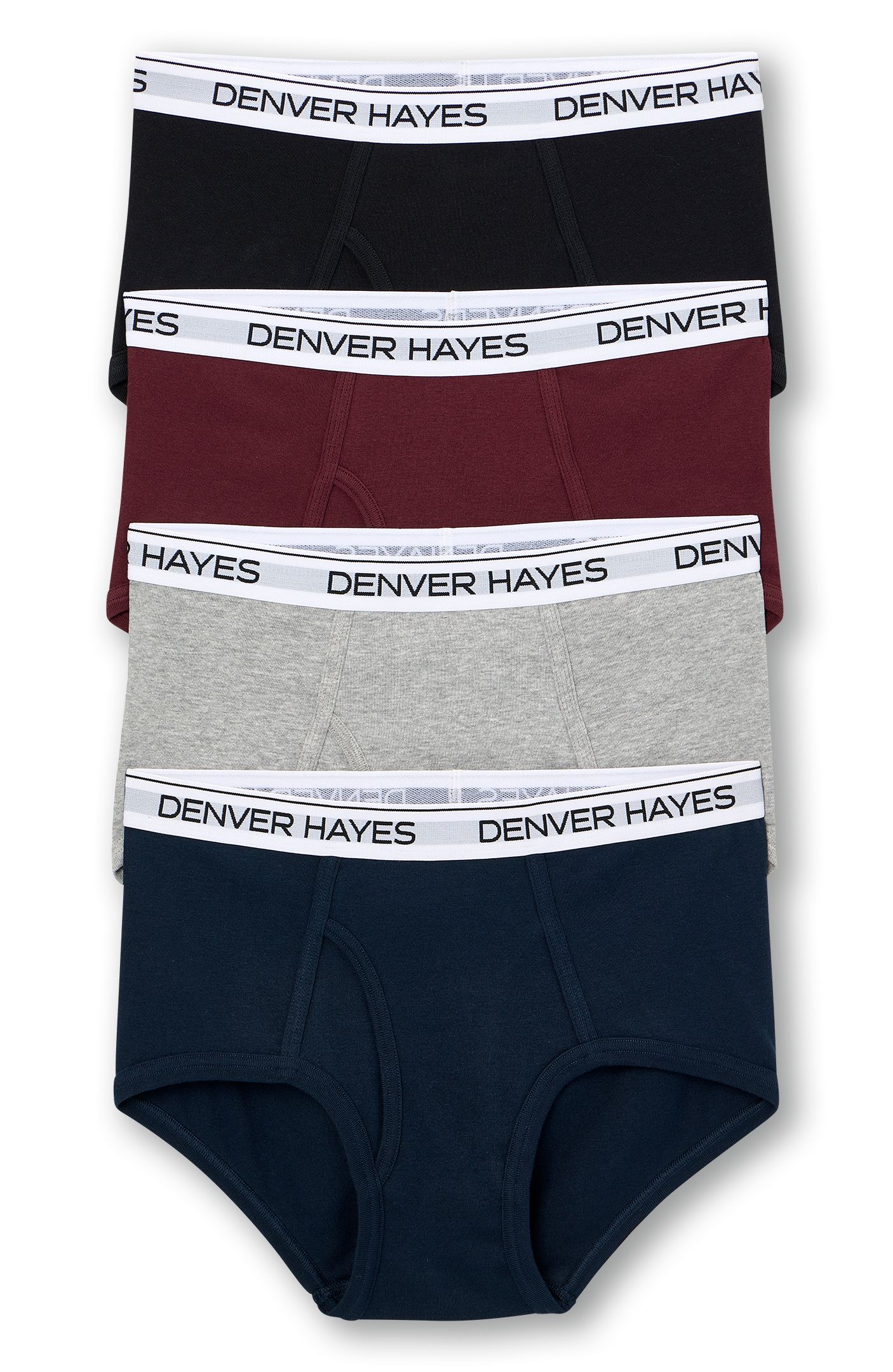 Denver Hayes Men's Classic Boxer Briefs 4pk