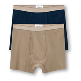 Denver Hayes Men's Bamboo Boxer Briefs 2pk Front_Flat