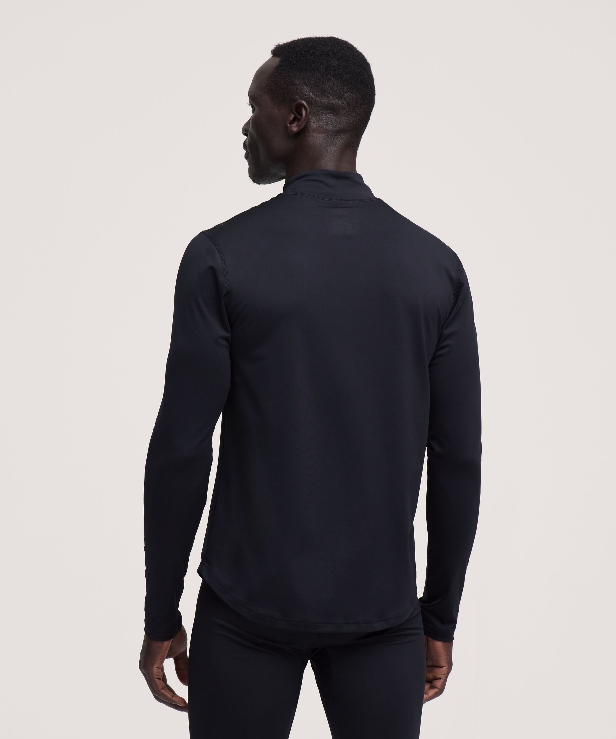 WindRiver Men's Performance Mock Neck Base Layer