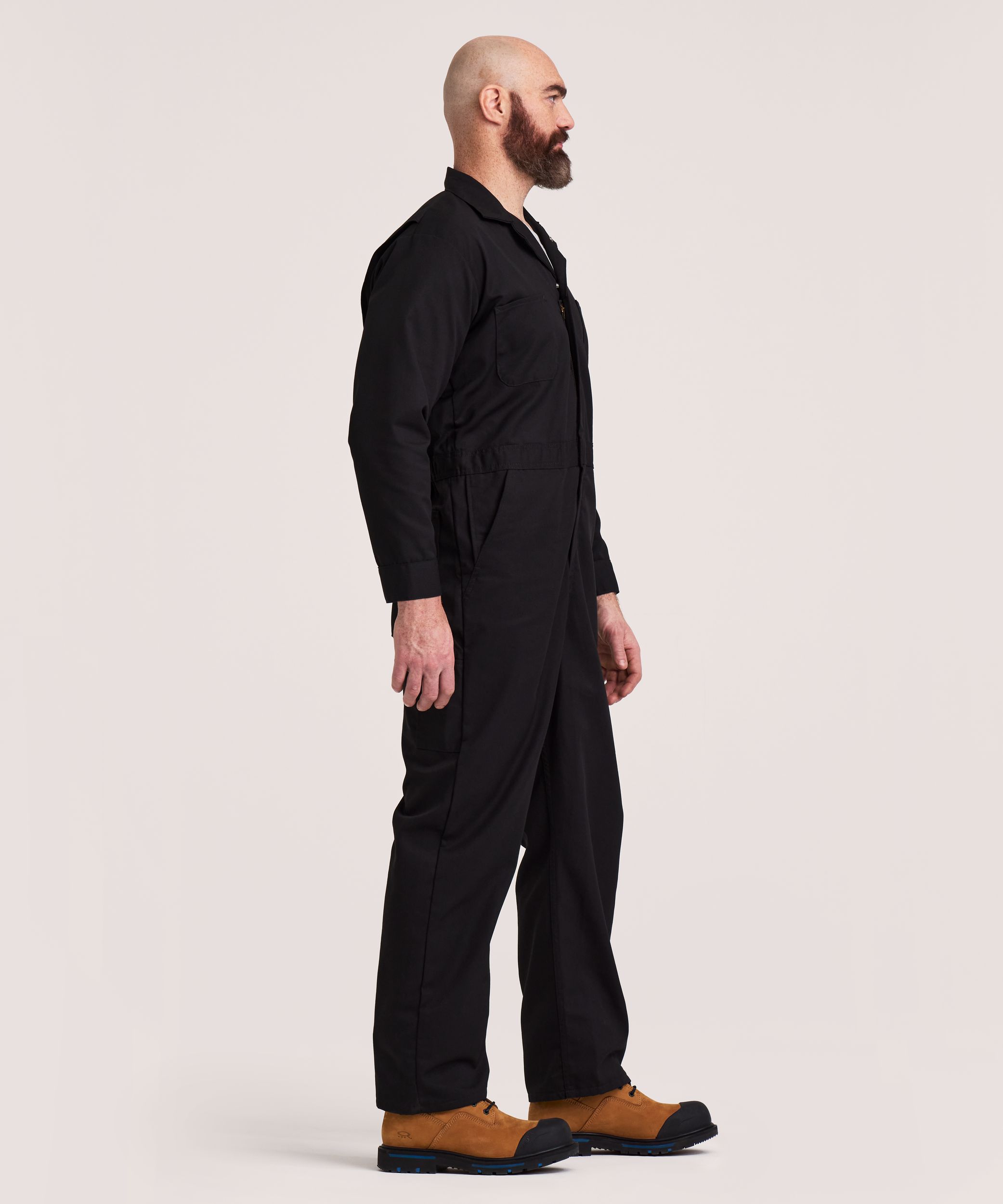 Dakota WorkPro Series Men's Unlined VISA Fabric Work Coveralls Side_Right