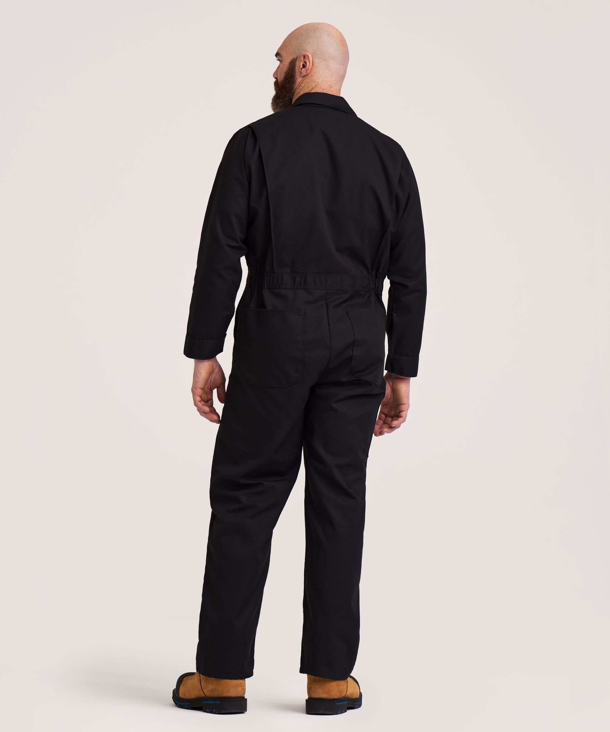 Dakota WorkPro Series Men's Unlined VISA Fabric Work Coveralls Back_Flat