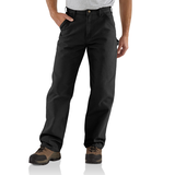 Pantalon en coutil à coupe ample prélavé pour hommes, Carhartt Front_Flat