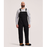 Salopette non doublée Dakota Workpro Series en coutil résistant aux accrocs et à l’abrasion, pour hommes Front_Flat