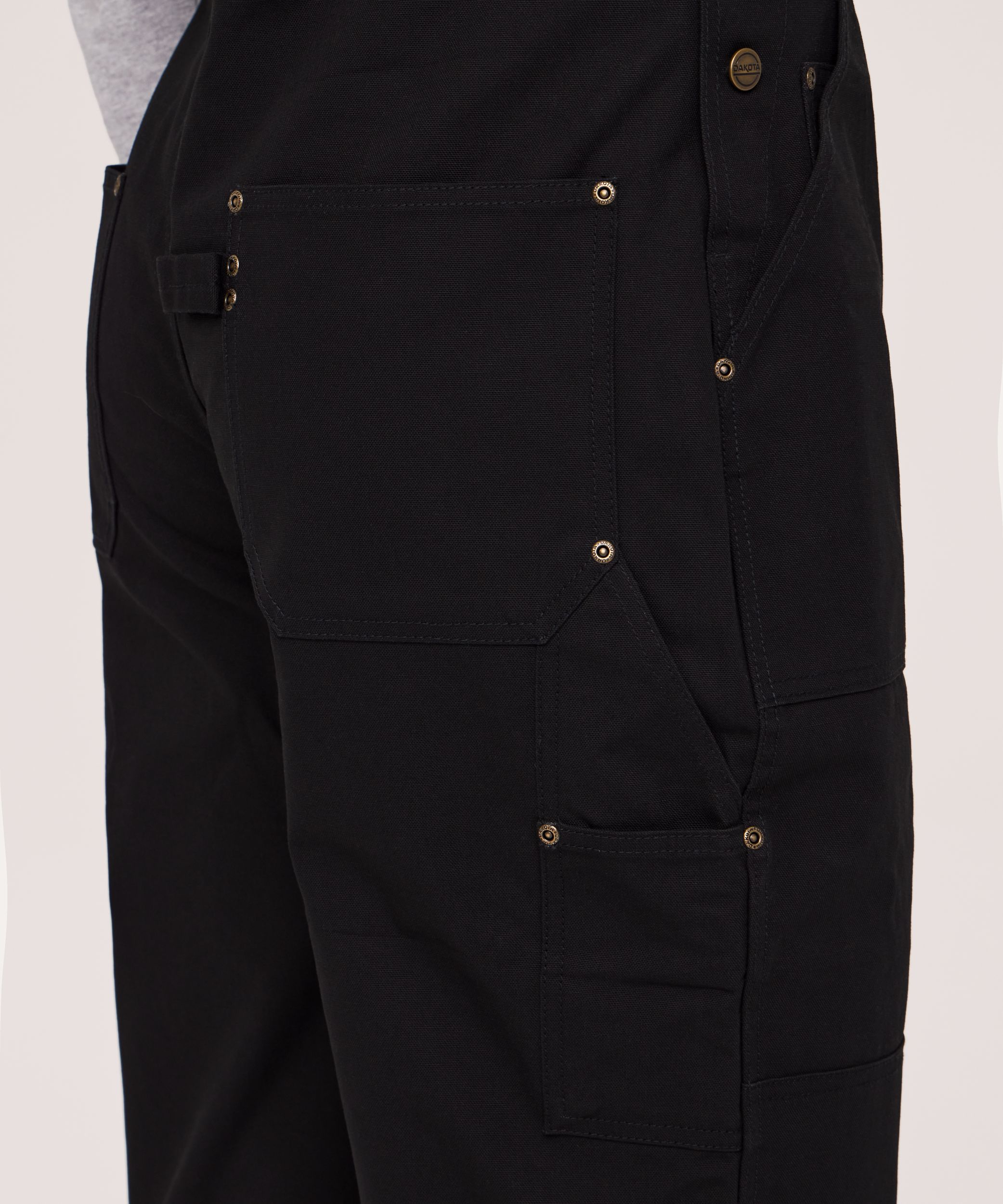 Dakota WorkPro Series Men's Unlined Duck Snag and Abrasion Resistant Bib Overall