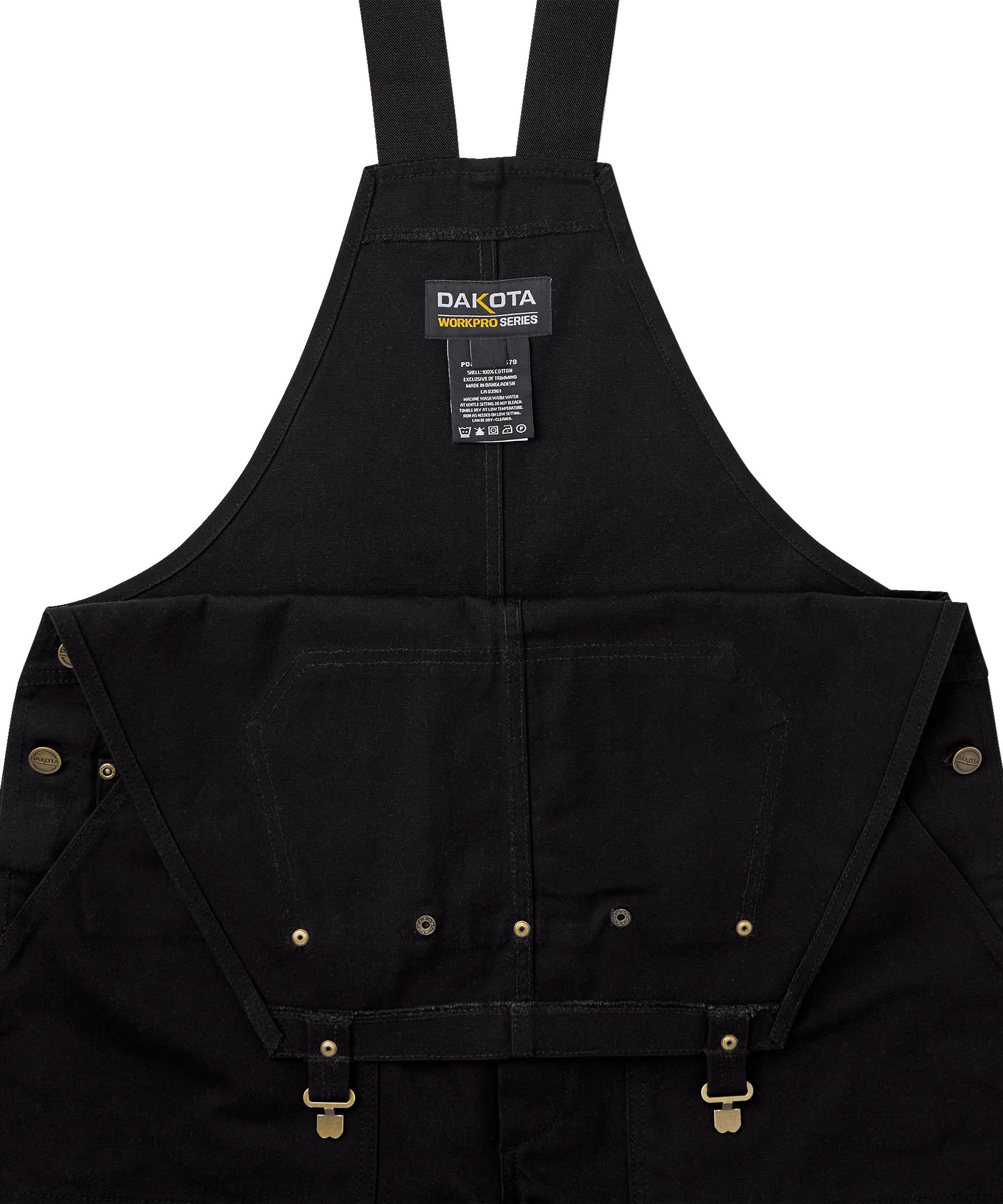 Dakota WorkPro Series Men's Unlined Duck Snag and Abrasion Resistant Bib Overall