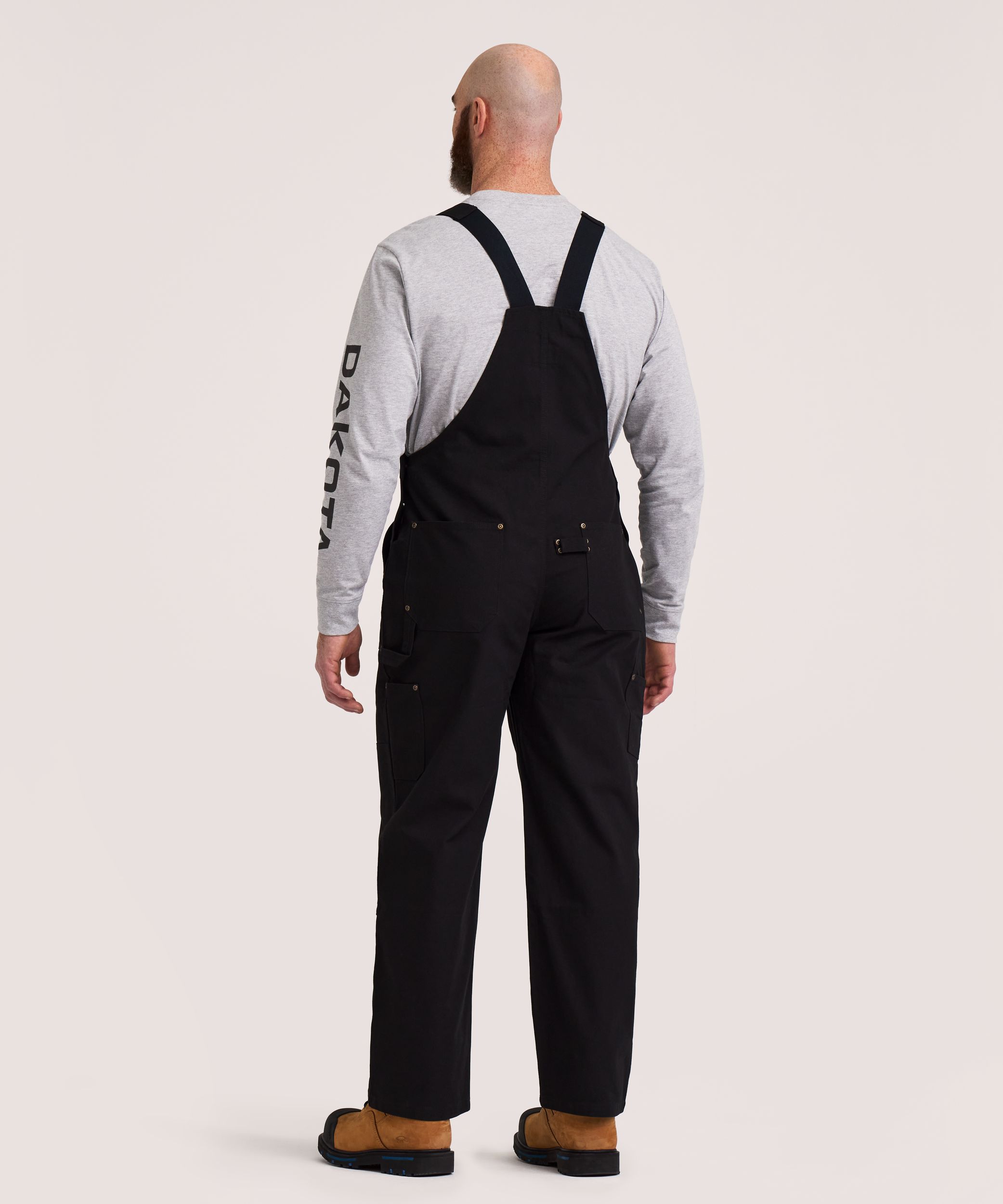 Dakota WorkPro Series Men's Unlined Duck Snag and Abrasion Resistant Bib Overall