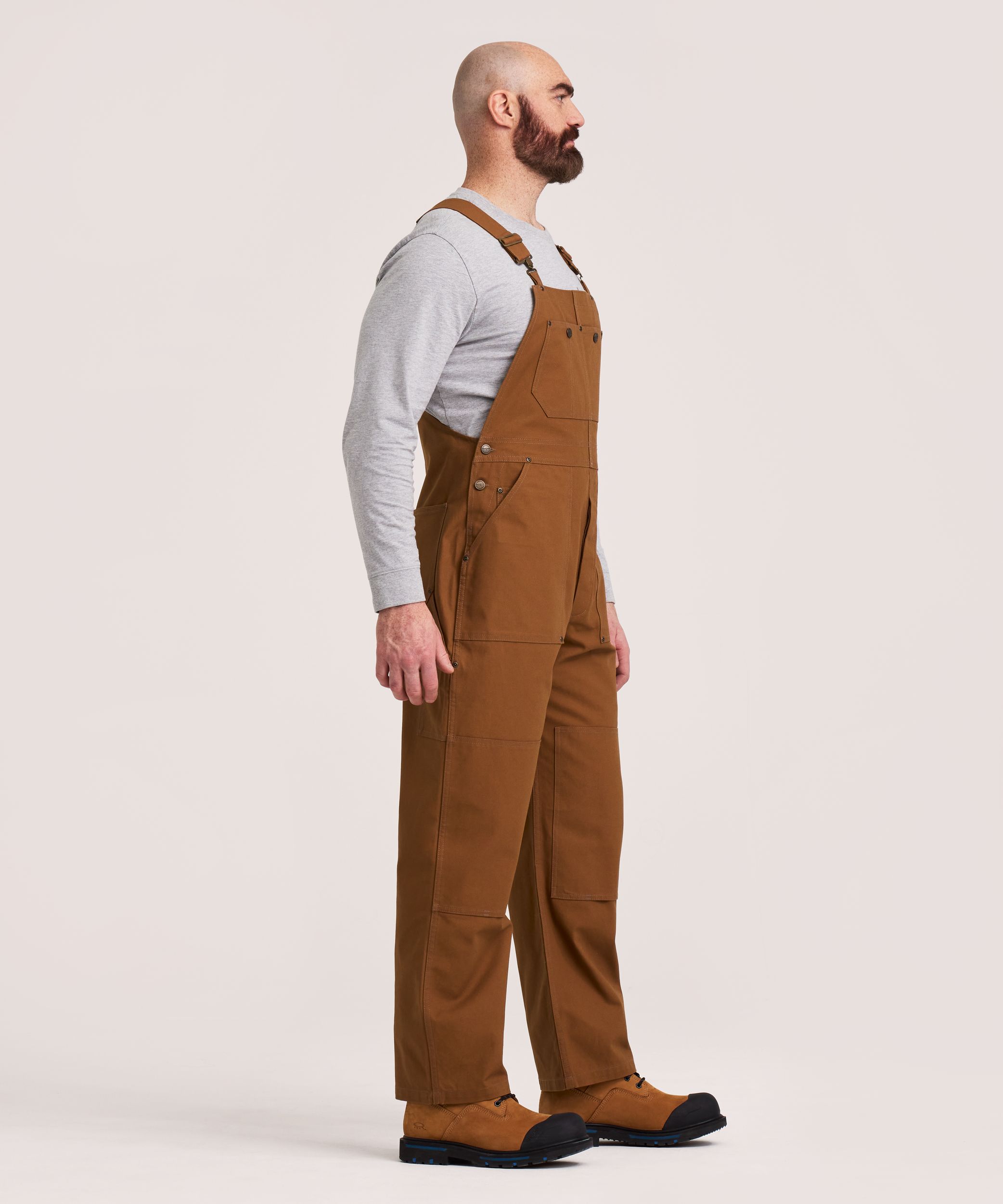 Dakota WorkPro Series Men's Unlined Duck Snag and Abrasion Resistant Bib Overall