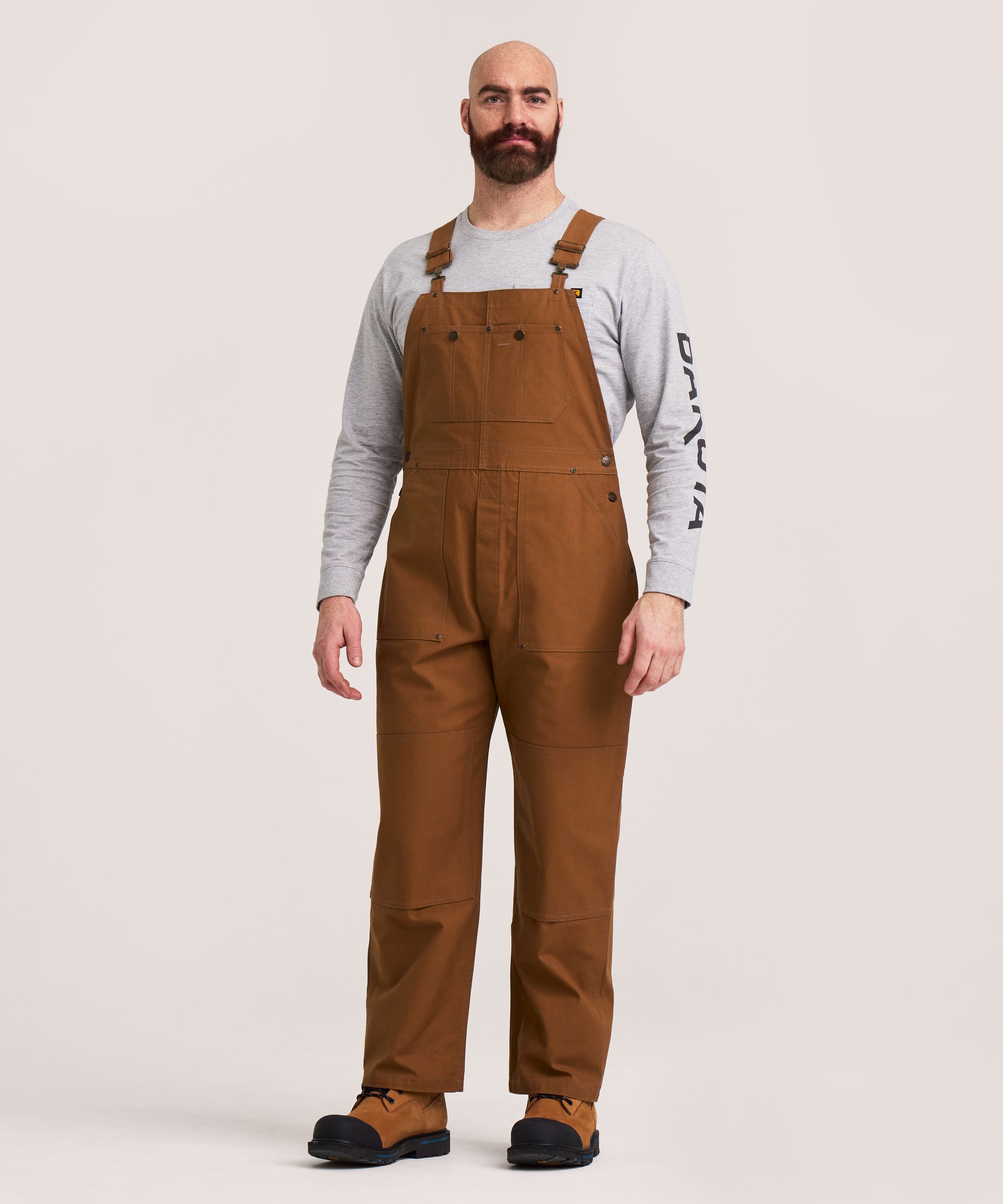 Dakota WorkPro Series Men's Unlined Duck Snag and Abrasion Resistant Bib Overall