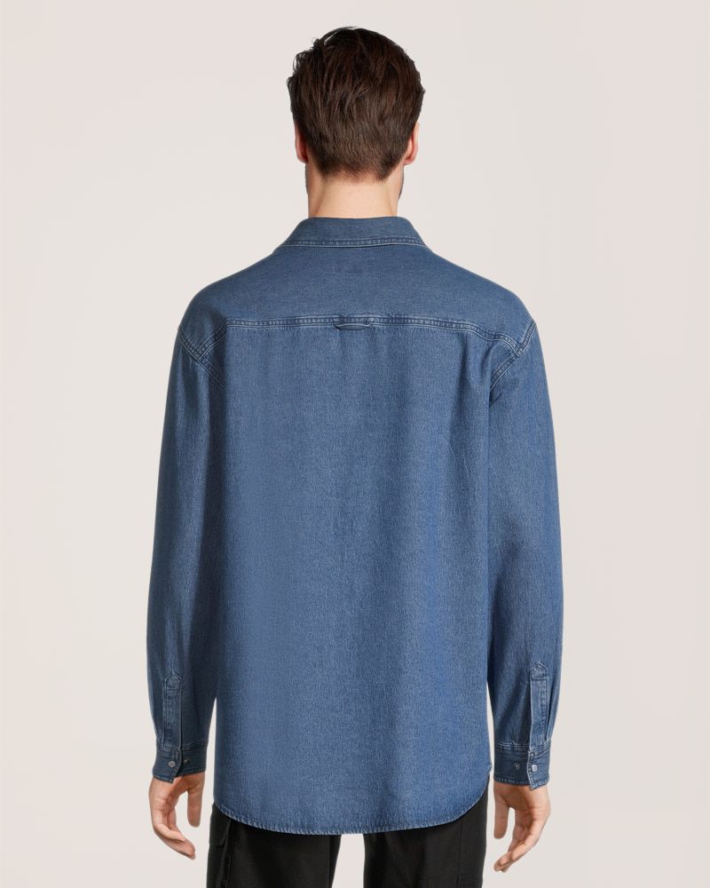 Dakota WorkPro Series Men's Snap Front Denim Work Shirt | Mark's