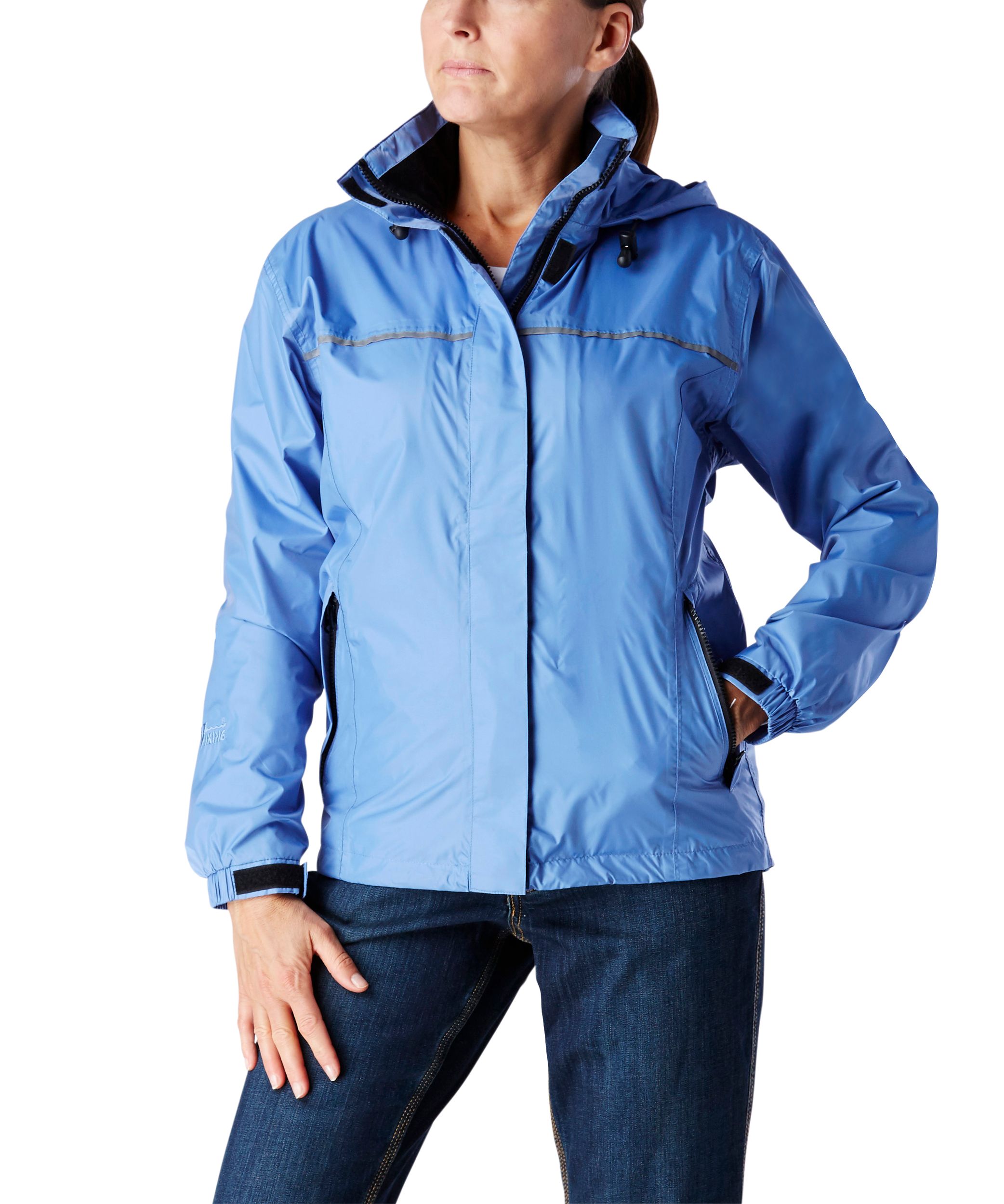 Viking Women's Windigo Waterproof and Windproof Packable Shell Rain Jacket