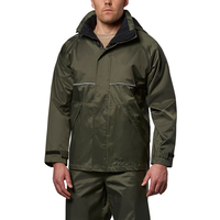 Viking Men's Journeyman 420D Hooded Jacket Front_Flat