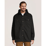 Dakota WorkPro Series Men's Sherpa Lined Hooded Duck Work Shirt Front_Flat