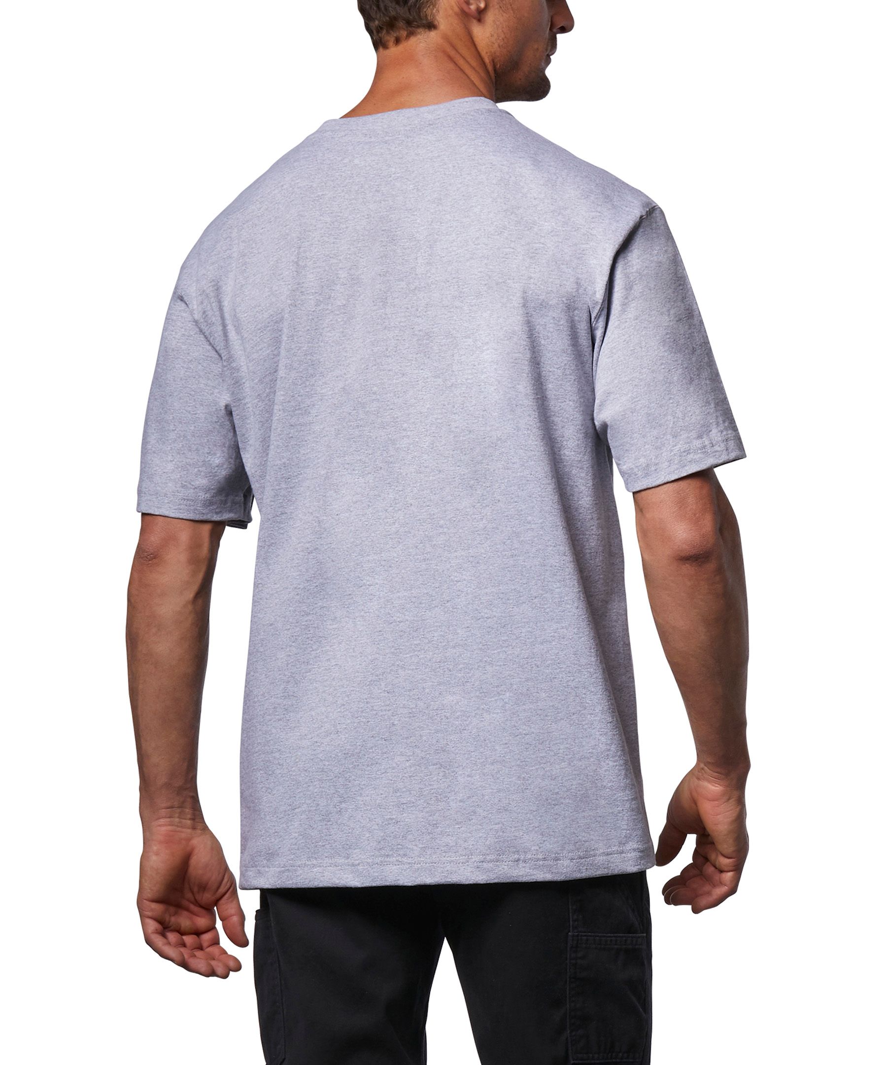 Carhartt Men's Workwear Short Sleeve Henley With Pocket