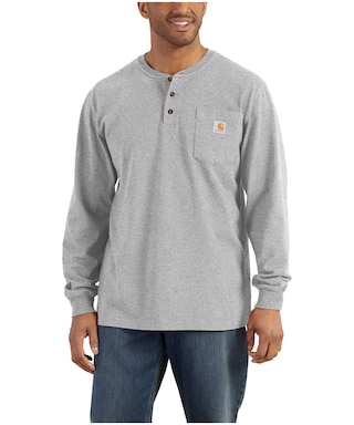 Carhartt Chemise Henley à manches longues pour homme
