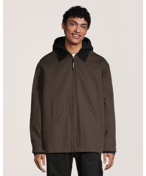 Dakota WorkPro Series Men's Washed Canvas 3-In-1 Jacket