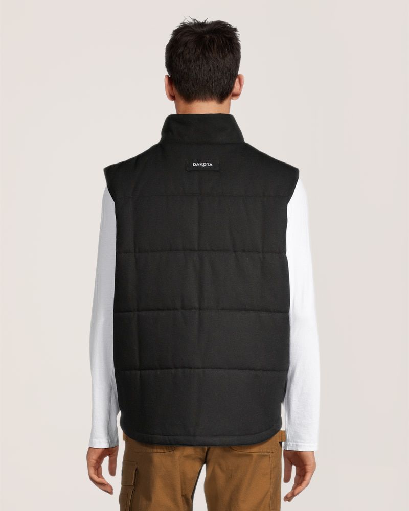 Dakota WorkPro Series Men's Quilted Insulated Duck Work Vest Dakota WorkPro Series Men's Quilted Insulated Duck Work Vest