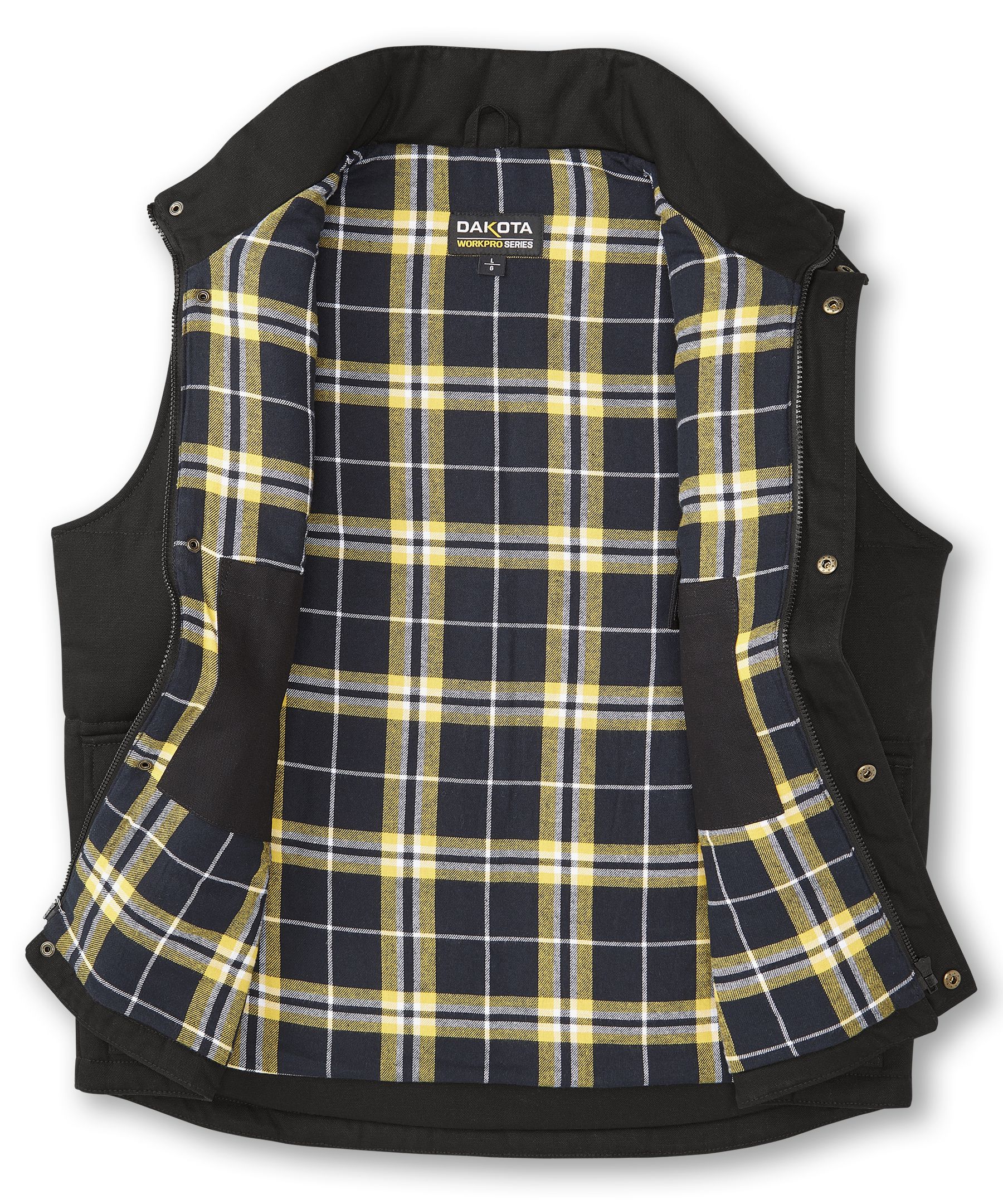 Dakota WorkPro Series Men's Quilted Insulated Duck Work Vest