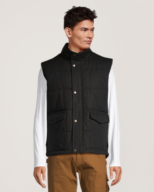 Gilet de travail en coutil matelassé et isolé pour hommes, Dakota Workpro Series