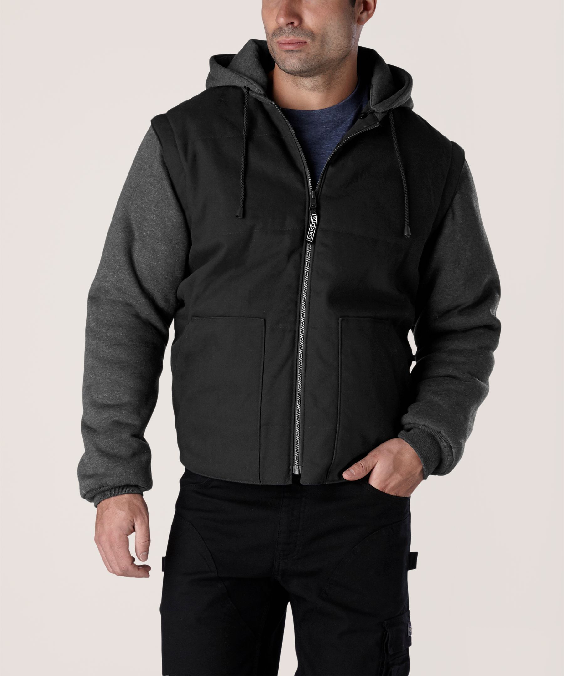 Dakota WorkPro Series Men's Cotton Duck Quilted Jacket Vest