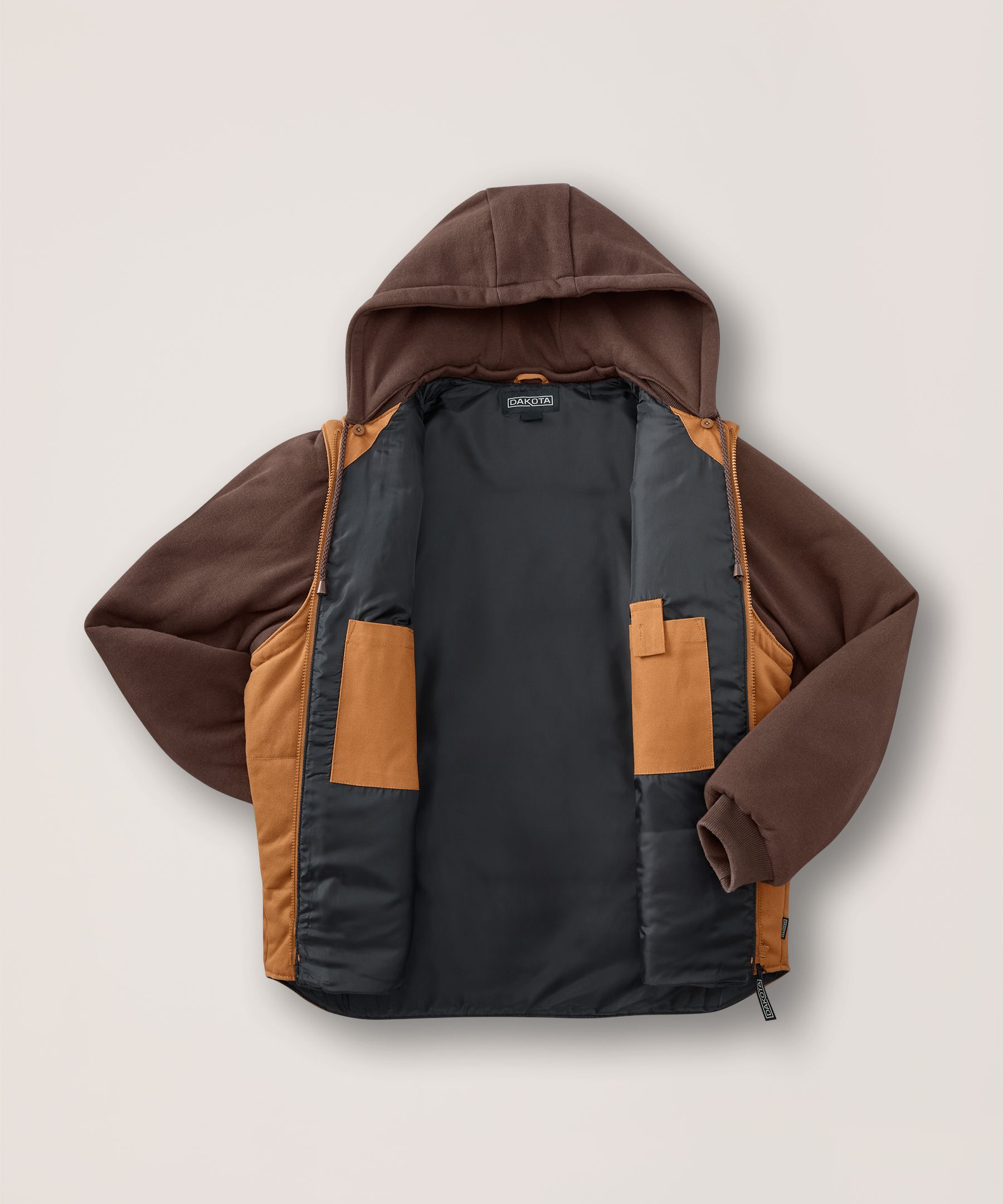 Dakota WorkPro Series Men's Cotton Duck Quilted Jacket Vest with Zip Off Sleeves