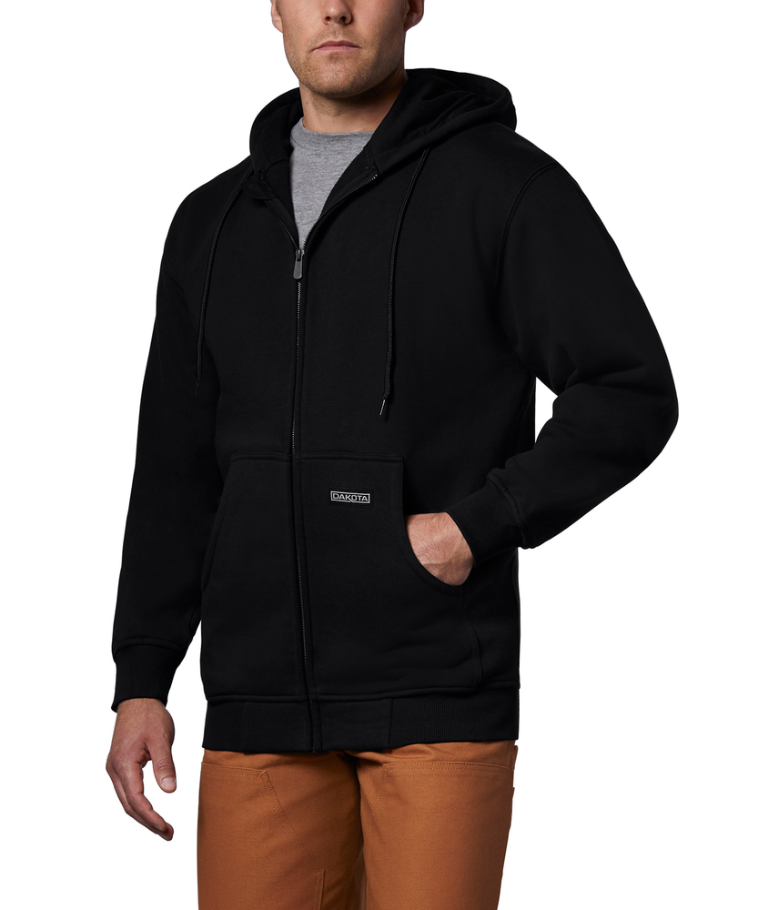 Hooded sweatshirt best sale jacket mens