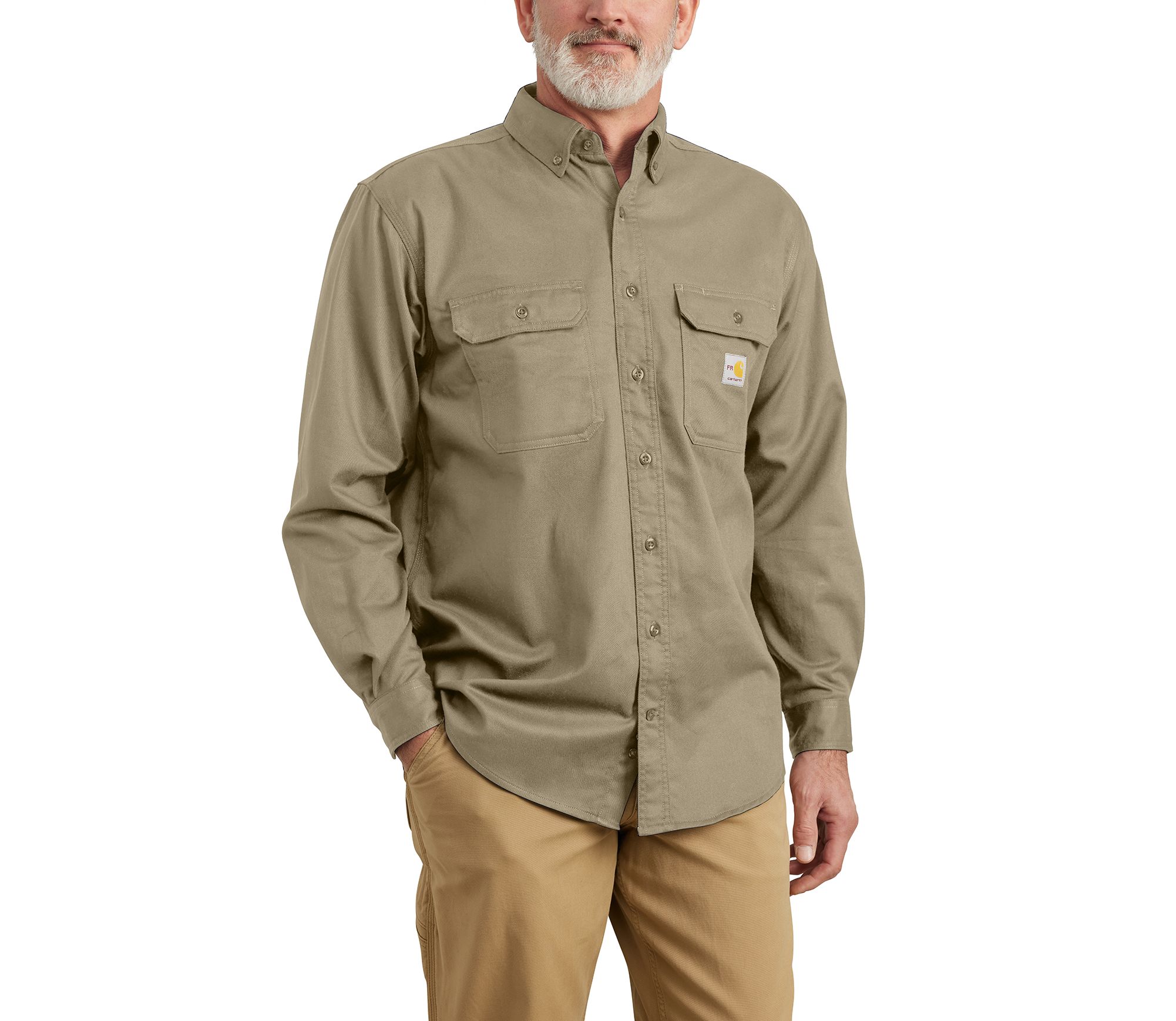 Carhartt Men's Flame Resistant Loose Straight Canvas Pants